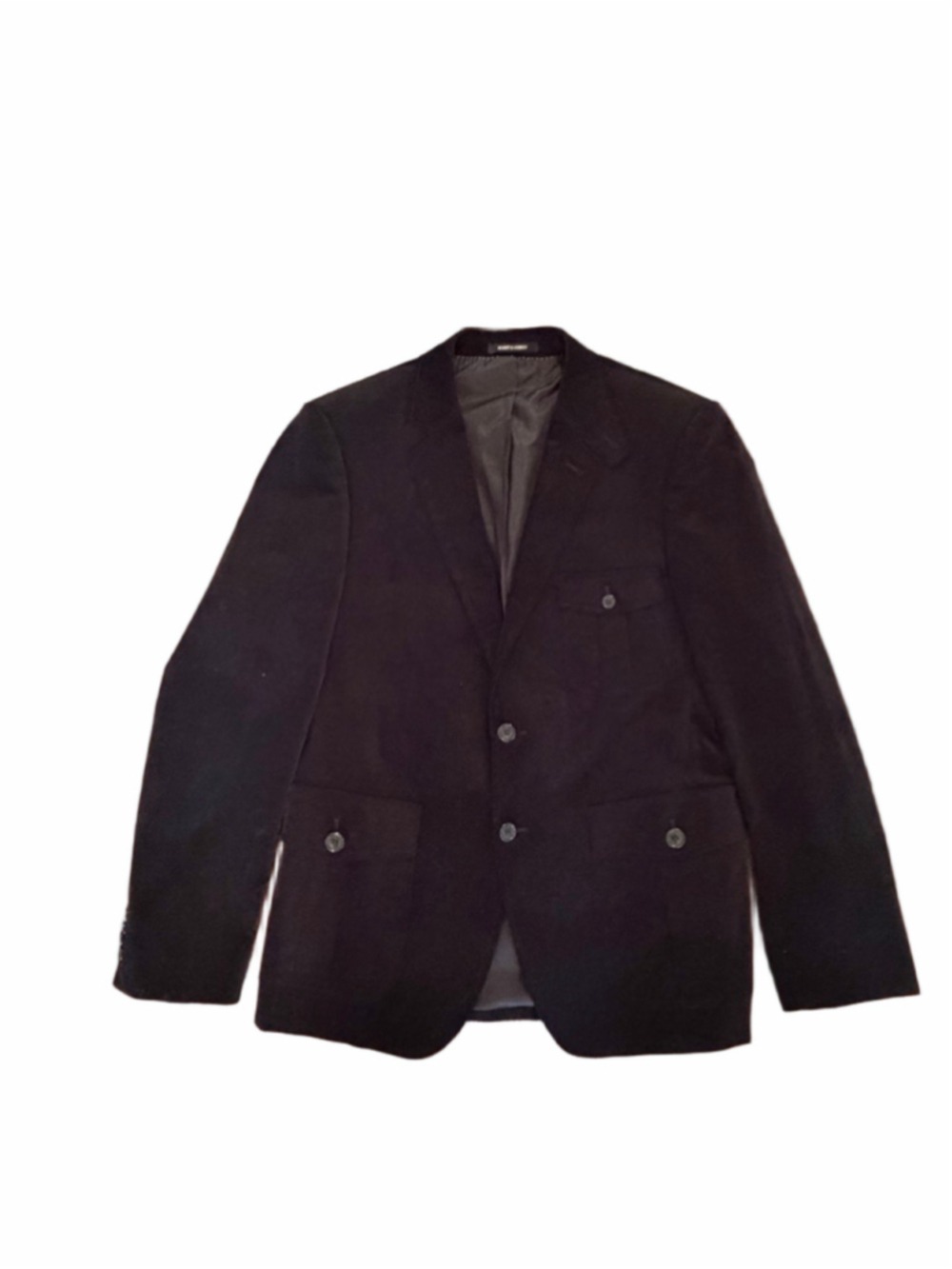 HAIGHT & ASHBURY Black Corduroy Sport Coat 42R